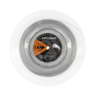Imagen de Dunlop 624858 Cordaje de Tenis, Unisex Adult, Plata, Talla Única