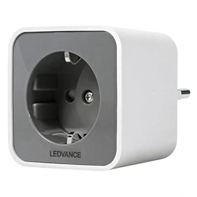 Imagen de LEDVANCE Smart + Enchufe, zócalo conmutable Zigbee, para el control de la luz en su hogar inteligente, directamente Compatible con Echo Plus y Show (2.a gen.), Philips HUE Bridge