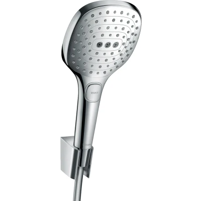 Imagen de Hansgrohe 26720000 Raindance Select E 120 ducha de mano con soporte, 1,60m, cromo