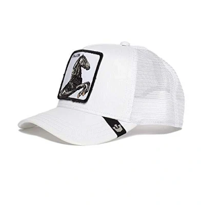 Imagen de Goorin Bros The Stallion Hengst White A Frame Adjustable Trucker Cap One Size