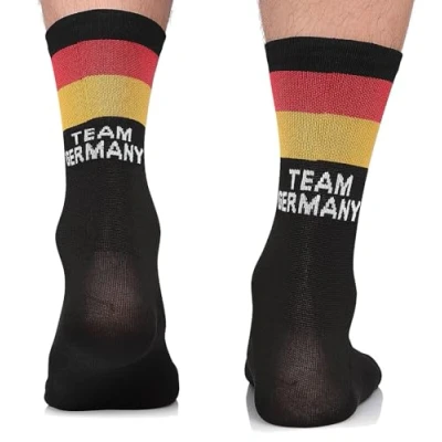 Imagen de TODO calcetines de ciclismo para hombre y mujer, transpirables bicicleta carreras, hombre, con diseño también