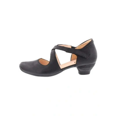 Imagen de THINK! Aida Zapatos con Tacon y Correa de Tobillo Mujer, (Schwarz 00), 41.5 EU
