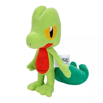 Imagen de Pokemon Geckabor Treecko 20 cm Nueva Juguetes 2021 Peluche con Licencia Oficial, Multicolor (Boti BO39936)