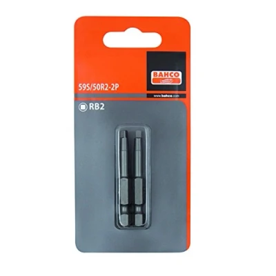 Imagen de Bahco 59S/50R2 2P Carton 2Xpuntas Ro2 25Mm 1/4 Stand.