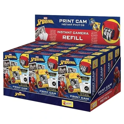 Imagen de Liscianigiochi REFILL, color recambios para spider man print cam, Medium (104055)