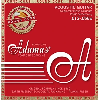 Imagen de Adamas Akustik Gitarren Saiten Historic Reissue Phosphor Bronze Round Core Satz DADGAD Tuning 2020RC