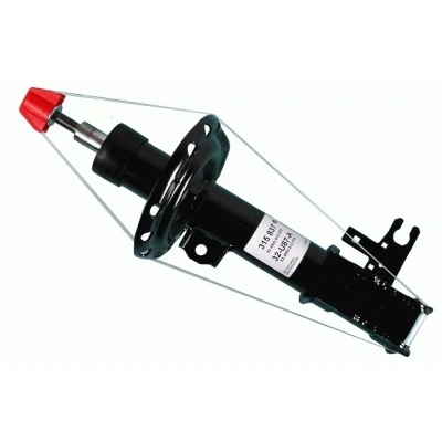 Imagen de SACHS 315 837 amortiguador derecha Presión de gas Bitubular Columna Espiga arriba OPEL: Meriva B