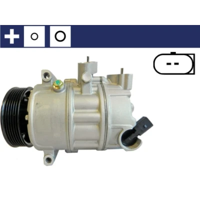 Imagen de MAHLE ORIGINAL ACP 6 000S Compresor de Aire Acondicionado 7SEU16C/PXE16/DCS17E 12 PAG 46 R 134 a con junta anular VOLKSWAGEN: Golf 5, Touran I norauto