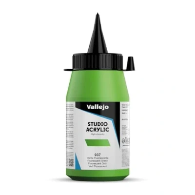 Imagen de Vallejo Colores acrílicos studio 500ml, color verde