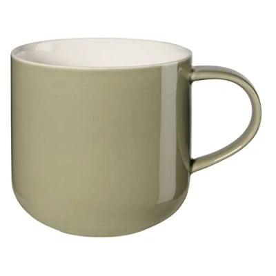 Imagen de ASA Coppa 19100350 Taza de porcelana (0,4 L, 9,2 x 9,5 cm), color caqui