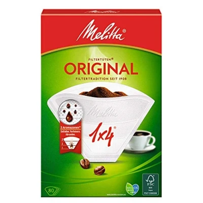 Imagen de Melitta Bolsas de filtro originales (80 unidades)