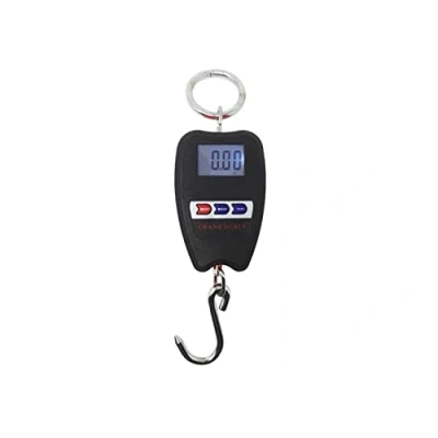 Imagen de Báscula dinamométrica vertical digital con gancho muelle, peso máximo 200 kg