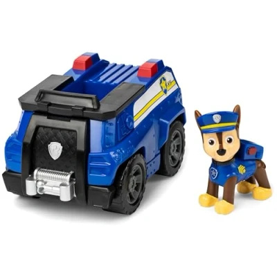 Imagen de Patrulla Canina Coche POLICÍA + Figura Chase de 15 cm con 1 6069059 Juguetes Niños 3 Años