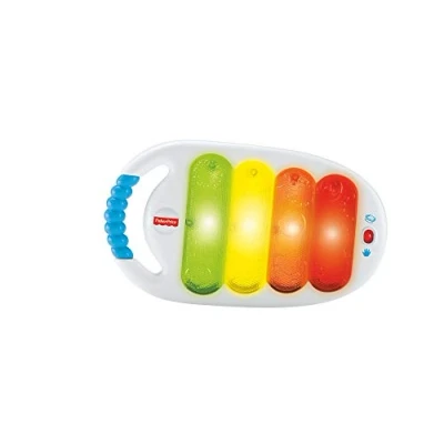 Imagen de Fisher Price Xilófono con Luces Bailarinas, Juguete Musical para bebé +3 Meses (Mattel BLT38)