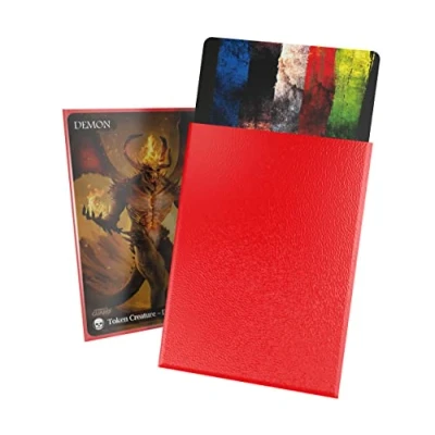 Imagen de Ultimate Guard Mangas Cortex Tamaño Estándar Rojo Mate (100)