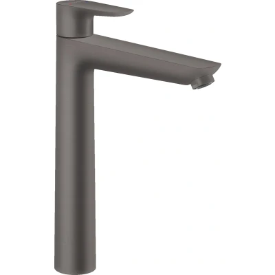 Imagen de Hansgrohe Talis E Grifo monomando de lavabo 240 con vaciador automático, cromo negro cepillado, 71716340