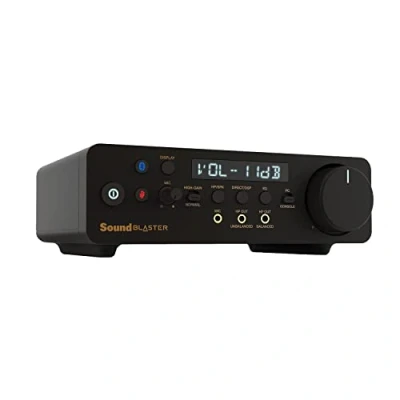 Imagen de CREATIVE Sound Blaster X5 de Alta Resolución 32 bits/384 kHz DAC USB Externo con Biamplificador Auriculares Xamp Completamente Balanceado y Receptor Bluetooth