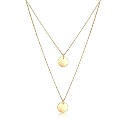 Imagen de Elli Layer LOOK Collar, Mujer, Talla: 45, Goldfarben