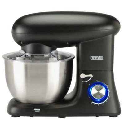 Imagen de Bourgini Kitchen Chef Plus Grey Robot de cocina (5,5 L), color negro