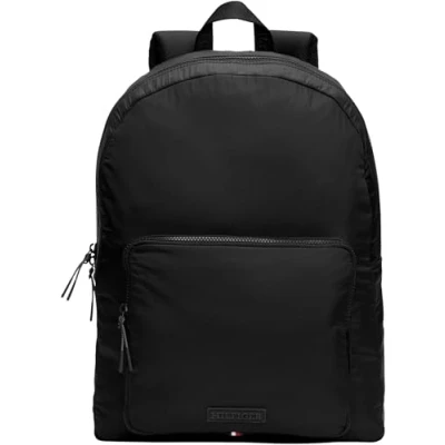 Imagen de Tommy Hilfiger Monotype DOME Backpack Unisex Mochila, Talla: One Size, Black