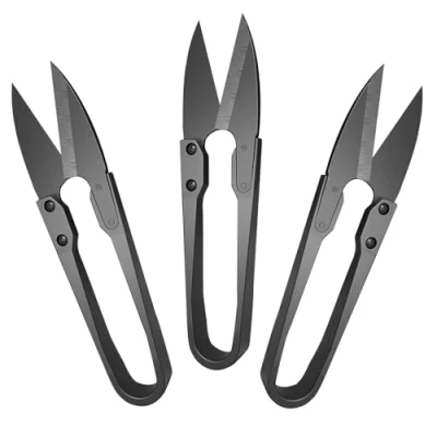 Imagen de 3pcs Tijeras pequeñas de Costura,Cortahilos,Tijeras Coser Hilo en Forma U,Tijeras para Cortar,Cortador Punto Tela,Corte Hilo,Tijeras Corta Hilo,para Costura Bordado Manualidades