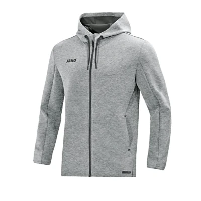 Imagen de JAKO Chaqueta con capucha para hombre Premium Basics, Hombre, capucha, 6829, gris, extra large