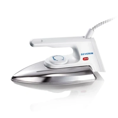 Imagen de SEVERIN BA 3211 Plancha en Seco con Suela de Aluminio Pulido, 1.200 W Aproximadamente, Blanco