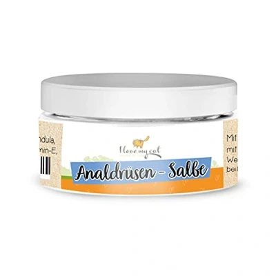 Imagen de I love my cat ungüento de glándulas anales producto cuidado alta calidad para gatos puede contrarrestar las posibles molestias con en su gato forma natural 30 ml