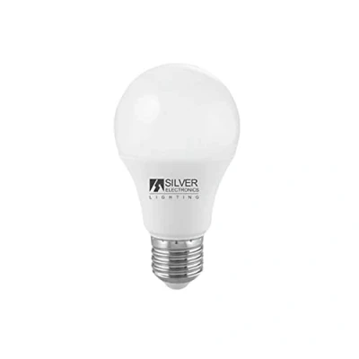 Imagen de Silver Electronics Bombilla LED ECO Estándard, Potencia: 15W, Casquillo: E27, Voltios: 230V, Clase energética: A+, Temperatura de color: 4.000k Luz cálida Warm light, 15.000 HORAS VIDA