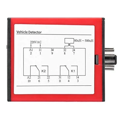Imagen de Detector de Vehículos Sensor Loop Vehículo Inductivo un solo Canal Entrada Enterrada al aire libre Motion Detecto
