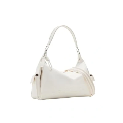Imagen de Desigual L LOGO Bolso de mano, Mujer, Talla: One Size, White