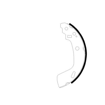 Imagen de TEXTAR 91082200 Zapatas de freno 200 26 sin palanca mano SUZUKI: SWIFT 4