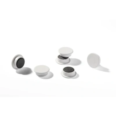 Imagen de Durable 475502 Imanes, embalaje industrial, 37 mm, 3000p, blanco, 20 piezas