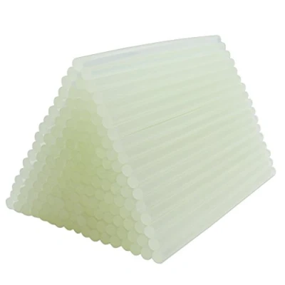 Imagen de Raintwo 100 Piezas 7mm x 180mm Pegamento Termofusible Transparente Adhesivos Selladores para Pistolas de Palos Caliente