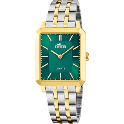 Imagen de LOTUS Reloj Mujer 18981/3 Square Series Caja de Acero Inoxidable 316l Multi Correa
