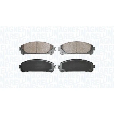 Imagen de MAGNETI MARELLI 363916060835 Juego de pastillas freno excl. contacto avisador desgaste TOYOTA: RAV4 III SUV, IV Highlander II