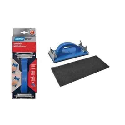 Imagen de Norton Lijadora para yeso (incluye 4 recambios de lija 115 x 280 mm)