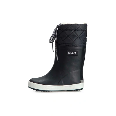 Imagen de Aigle Giboulee Unisex Botas de agua para niños, Talla: 24, Marine/blanc Zapatos