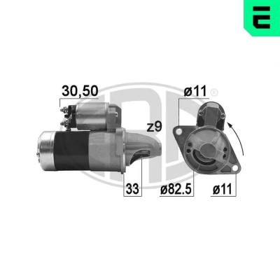 Imagen de ERA 220929A Motor de arranque 12 1,4 9 30 50 83 SUBARU: Impreza II Berlina, Forester II, I Berlina