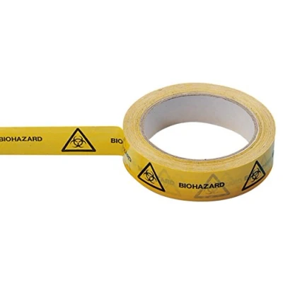Imagen de Neolab 2 7010 Rollo de cinta biopeligro (25 mm x 66 m), color amarillo