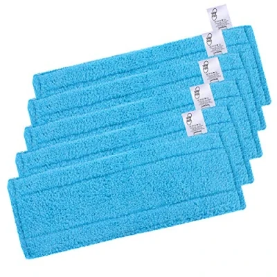 Imagen de KEEPOW 5 paños de microfibra para limpiadores vapor Karcher, accesorios EasyFix SC 2, 3, 4, 5, boquilla suelo, material nuevo, (suelo duro, cerámica)