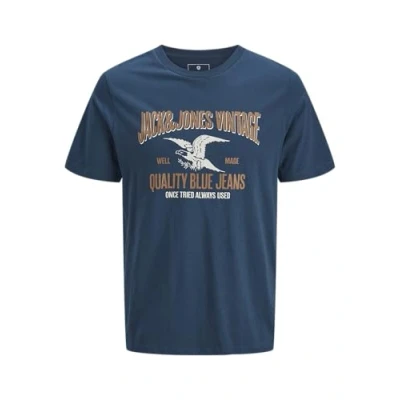 Imagen de JACK &amp; JONES Jprbluhudson SS tee Crew Neck Fst Camiseta, Azul Claro, S para Hombre