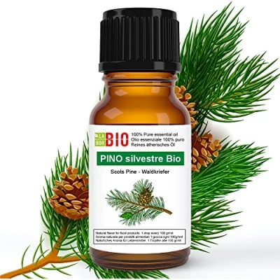 Imagen de Pino Silvestre Bio Aceite Esencial 100% Puro 10 ml Uso Alimentario Terapeutico Cosmetico Aromaterapia Laborbio