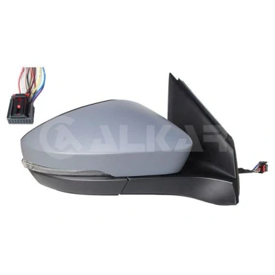 Imagen de Espejo retrovisor Alkar 9042071 derecha imprimado eléctrico calefactable, convexo para vehíc. con volante a la izquierda