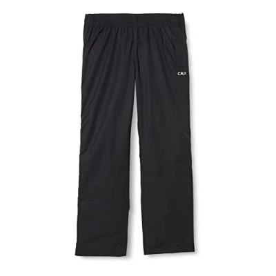 Imagen de CMP Pantalón Lluvia Hombre Con Forro Y Cremalleras Laterales Largas, Negro, XXL