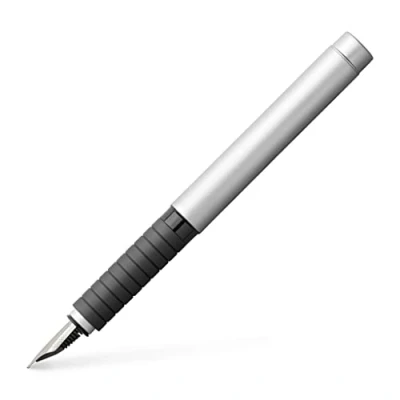 Imagen de Faber Castell Basic Pluma estilográfica (metal, punta M), mate