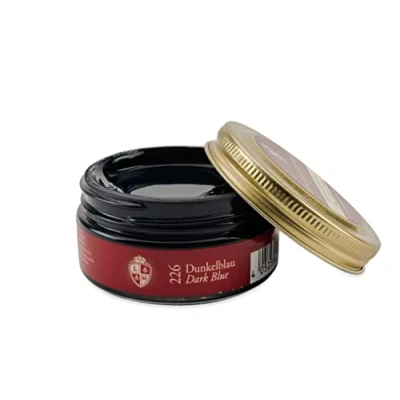 Imagen de Langer &amp; Messmer Crema para cuero (50 ml), azul oscuro, nicht vorhanden