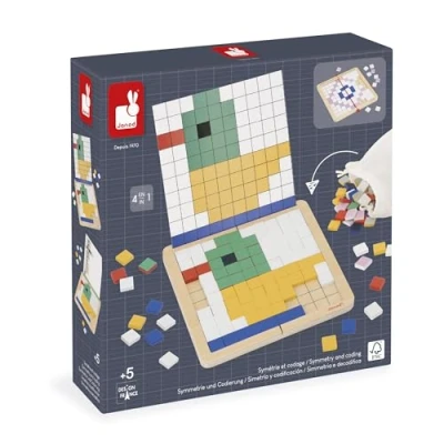 Imagen de Puzzle Mosaico, Simetría y Codificación