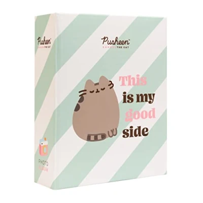 Imagen de Grupo Erik, Album fotos Pusheen 10x15cm con 100 bolsillos de tapa dura 16,5x12,5 cm Producto licencia oficial