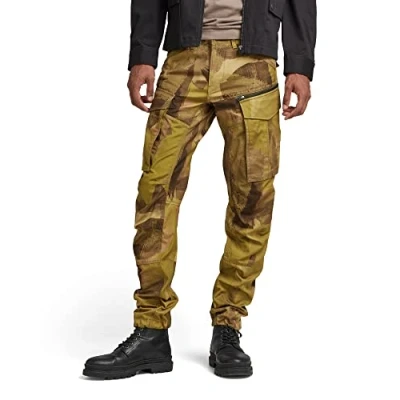 Imagen de G STAR Rovic Regular Tapered Pants, Pantalones Hombre, Multicolor (Safari Watercolor Camo D02190 d386 d940), 31W / 32L